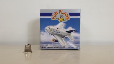 96 X FUN PLANE 2 SPEED ACTION WITH LED LIGHTS IN 1 BOX (PPFP35) RRP £19
