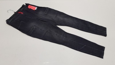 8 X BRAND NEW SPANX CARGO BACK POCKET ZIPPER PANTS, SIZE LARGE (UK 16-18, ORIG RRP $128 EACH - TOTAL $1024)