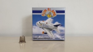96 X FUN PLANE 2 SPEED ACTION WITH LED LIGHTS IN 1 BOX (PPFP35) RRP £19