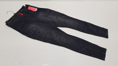 8 X BRAND NEW SPANX CARGO BACK POCKET ZIPPER PANTS, SIZE LARGE (UK 16-18, ORIG RRP $128 EACH - TOTAL $1024)