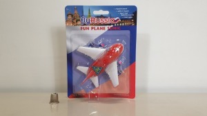 96 X FLY RUSSIA FUN PLANE SONIC (PPFP183BL) RRP £19 IN 1 BOX