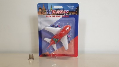 96 X FLY RUSSIA FUN PLANE SONIC (PPFP183BL) RRP £19 IN 1 BOX