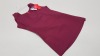 17 X BRAND NEW SPANX IN & OUT TANK RICH GARNET BURGUNDY RED, SIZE XL.