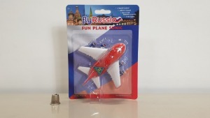 96 X FLY RUSSIA FUN PLANE SONIC (PPFP183BL) RRP £19 IN 1 BOX
