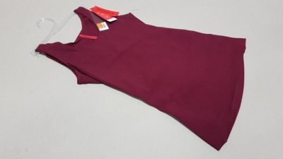 11 X BRAND NEW SPANX IN & OUT TANK TOP, RICH GARNET COLOUR, SIZE S (UK 8-10)