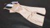 12 X BRAND NEW SPANX OPEN-BUST MID THIGH BODY SHAPER, VERY BARE COLOUR, SIZE SMALL (UK 8-10)