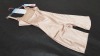 12 X BRAND NEW SPANX OPEN-BUST MID THIGH BODY SHAPER, VERY BARE COLOUR, SIZE SMALL (UK 8-10)