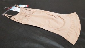 15 X BRAND NEW SPANX FULL SLIP, VERY BARE COLOUR, SIZE 1X (ORIG RRP $54 TOTAL $820)