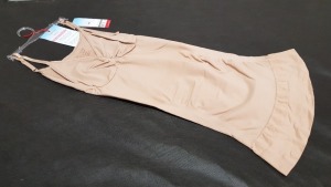 14 X BRAND NEW SPANX FULL SLIP, VERY BARE COLOUR, SIZE 1X (ORIG RRP $54 TOTAL $756)