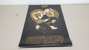 400 X BRAND NEW JOJO SIWA BLACK WALL POSTERS - IN 4 BOXES ""DANCE UNTIL YOU CANT""
