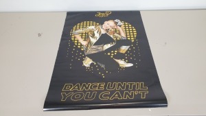 400 X BRAND NEW JOJO SIWA BLACK WALL POSTERS - IN 4 BOXES ""DANCE UNTIL YOU CANT""