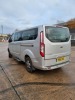 SILVER FORD TOURNEO CUSTOM 300 LTD E. ( DIESEL ) Reg : YD15 OUL Mileage : 134821 Details: 2 X KEYS. WITH V5 MOT EXPIRES 14/05/2022 TWIN SLIDING DOORS SIDE STEPS FULL LEATHER 9 SEATER FULL AIR CONDITIONED ENGINE: 2198CC - 2