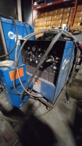 MILLER SYNCROWAVE 250 AC/DC WELDING SET