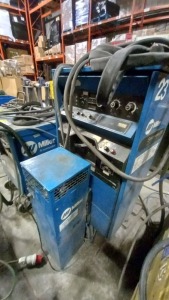 MILLER SYNCROWAVE 351 AC/DC WELDING SET