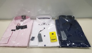 20 X BRAND NEW MENS DESIGNER SHIRTS IN VARIOUS STYLES AND SIZES IE OLYMP AND ETERNA