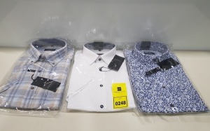 20 X BRAND NEW MENS DESIGNER SHIRTS IN VARIOUS STYLES AND SIZES IE ETERNA