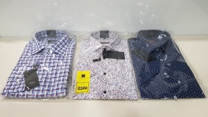 20 X BRAND NEW MENS DESIGNER SHIRTS IN VARIOUS STYLES AND SIZES IE ETERNA