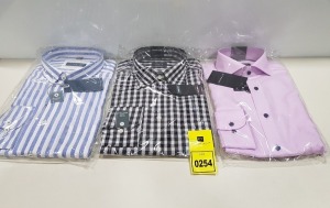 20 X BRAND NEW MENS DESIGNER SHIRTS IN VARIOUS STYLES AND SIZES IE ETERNA