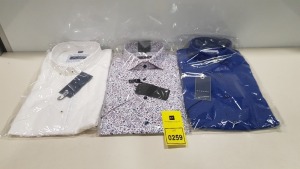 20 X BRAND NEW MENS DESIGNER SHIRTS IN VARIOUS STYLES AND SIZES IE ETERNA