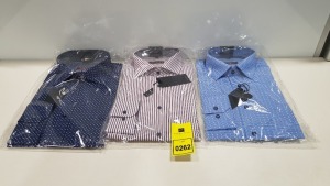 20 X BRAND NEW MENS DESIGNER SHIRTS IN VARIOUS STYLES AND SIZES IE ETERNA