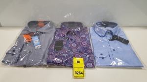 20 X BRAND NEW MENS DESIGNER SHIRTS IN VARIOUS STYLES AND SIZES IE ETERNA