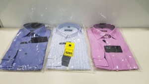 20 X BRAND NEW MENS DESIGNER SHIRTS IN VARIOUS STYLES AND SIZES IE ETERNA