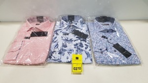 20 X BRAND NEW MENS DESIGNER SHIRTS IN VARIOUS STYLES AND SIZES IE ETERNA