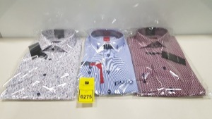 20 X BRAND NEW MENS DESIGNER SHIRTS IN VARIOUS STYLES AND SIZES IE ETERNA AND PURE