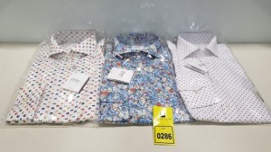 20 X BRAND NEW MENS DESIGNER SHIRTS IN VARIOUS STYLES AND SIZES IE OSCAR OF SWEDEN