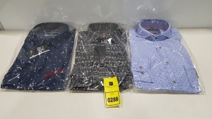 20 X BRAND NEW MENS DESIGNER SHIRTS IN VARIOUS STYLES AND SIZES IE ETERNA AND VENTI
