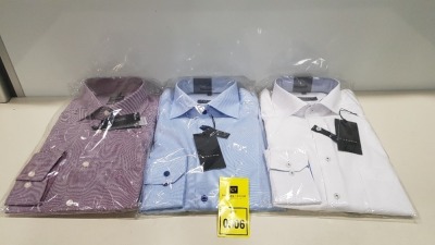 20 X BRAND NEW MENS DESIGNER SHIRTS IN VARIOUS STYLES AND SIZES IE ETERNA AND OLYMP