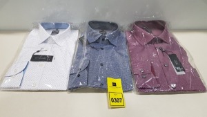20 X BRAND NEW MENS DESIGNER SHIRTS IN VARIOUS STYLES AND SIZES IE OLYMP
