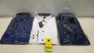 20 X BRAND NEW MENS DESIGNER SHIRTS IN VARIOUS STYLES AND SIZES IE ETERNA AND OLYMP