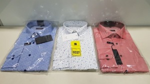 20 X BRAND NEW MENS DESIGNER SHIRTS IN VARIOUS STYLES AND SIZES IE ETERNA