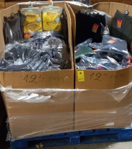 FULL PALLET OF APPROX 250+ PIECE WINTERBOTTOMS SCHOOL CLOTHES IE TROUSERS RUGBY SHIRTS, SCHOOL TIES AND SKIRTS ETC.