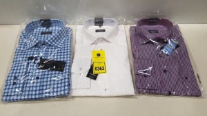 20 X BRAND NEW MENS DESIGNER SHIRTS IN VARIOUS STYLES AND SIZES IE ETERNA