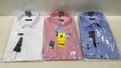 20 X BRAND NEW MENS DESIGNER SHIRTS IN VARIOUS STYLES AND SIZES IE ETERNA