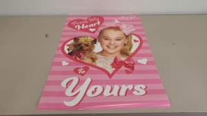 400 X BRAND NEW JOJO SIWA WALL POSTERS - IN 4 BOXES ""FROM MY HEART TO YOURS""