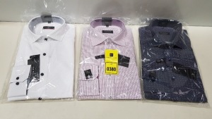 20 X BRAND NEW MENS DESIGNER SHIRTS IN VARIOUS STYLES AND SIZES IE ETERNA