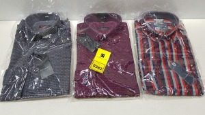 20 X BRAND NEW MENS DESIGNER SHIRTS IN VARIOUS STYLES AND SIZES IE ETERNA