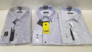 20 X BRAND NEW MENS DESIGNER SHIRTS IN VARIOUS STYLES AND SIZES IE ETERNA