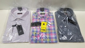 20 X BRAND NEW MENS DESIGNER SHIRTS IN VARIOUS STYLES AND SIZES IE ETERNA