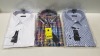 20 X BRAND NEW MENS DESIGNER SHIRTS IN VARIOUS STYLES AND SIZES IE ETERNA