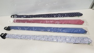 50 X BRAND NEW 100% SILK DESIGNER TIES IN VARIOUS STYLES IE DOMINIQUE, SILK, MICHAELIS AND OLYMP