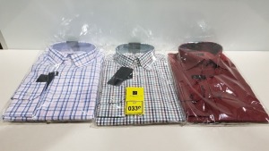 20 X BRAND NEW MENS DESIGNER SHIRTS IN VARIOUS STYLES AND SIZES IE ETERNA