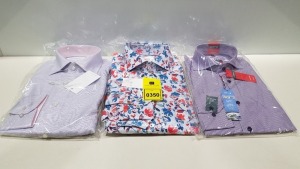 20 X BRAND NEW MENS DESIGNER SHIRTS IN VARIOUS STYLES AND SIZES IE ETERNA