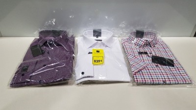 20 X BRAND NEW MENS DESIGNER SHIRTS IN VARIOUS STYLES AND SIZES IE ETERNA