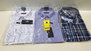 20 X BRAND NEW MENS DESIGNER SHIRTS IN VARIOUS STYLES AND SIZES IE ETERNA