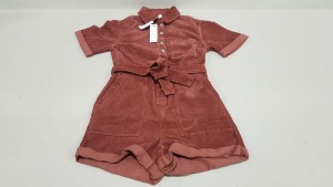 10 X BRAND NEW TOPSHOP BURGUNDY BUTTONED BODYSUIT UK SIZE 6 RRP £45.00 (TOTAL RRP £450.00)