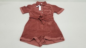 8 X BRAND NEW TOPSHOP BURGUNDY BUTTONED BODYSUIT UK SIZE 8 RRP £45.00 (TOTAL RRP £360.00)
